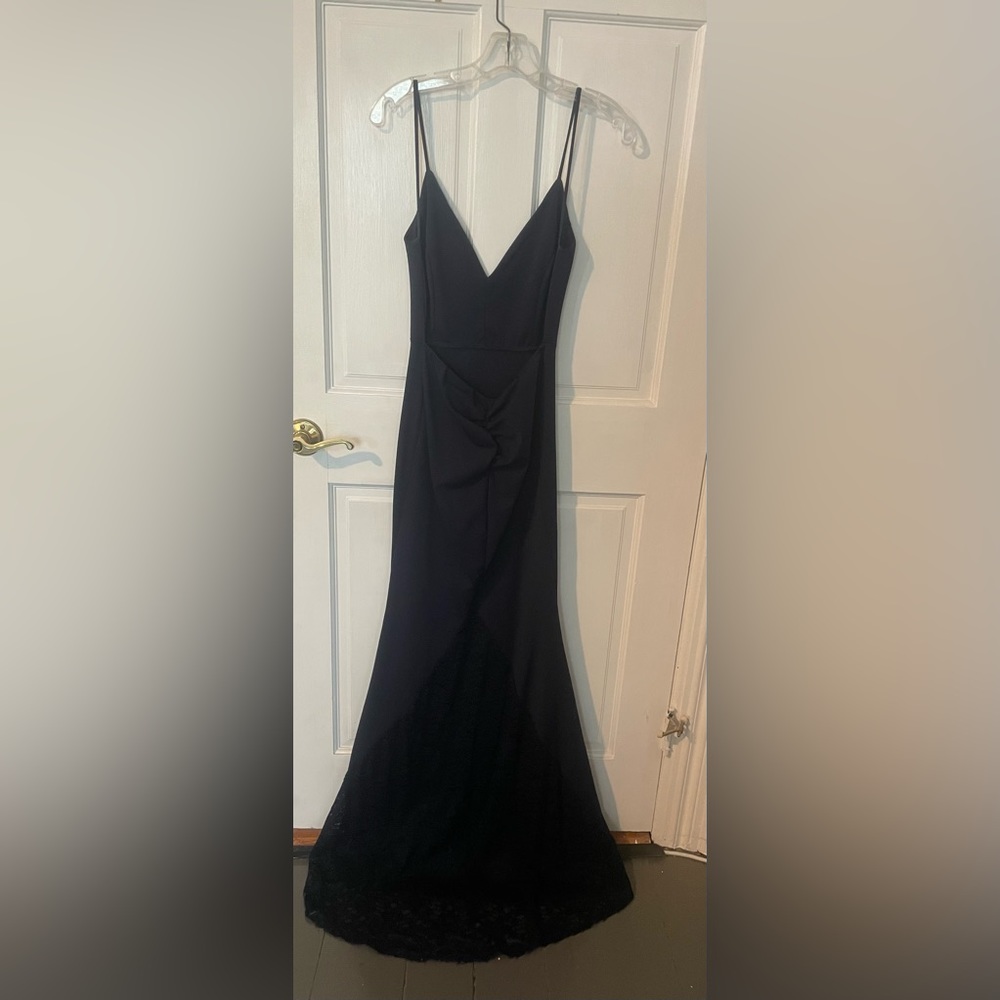 Navy Blue Prom Dress